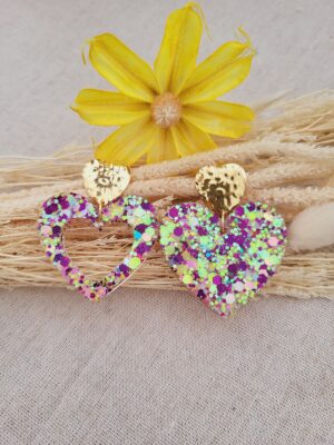 Boucles femmes cœurs