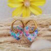 Boucles d oreilles femme forme coeur