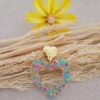 Boucles d oreilles pour femme en résine