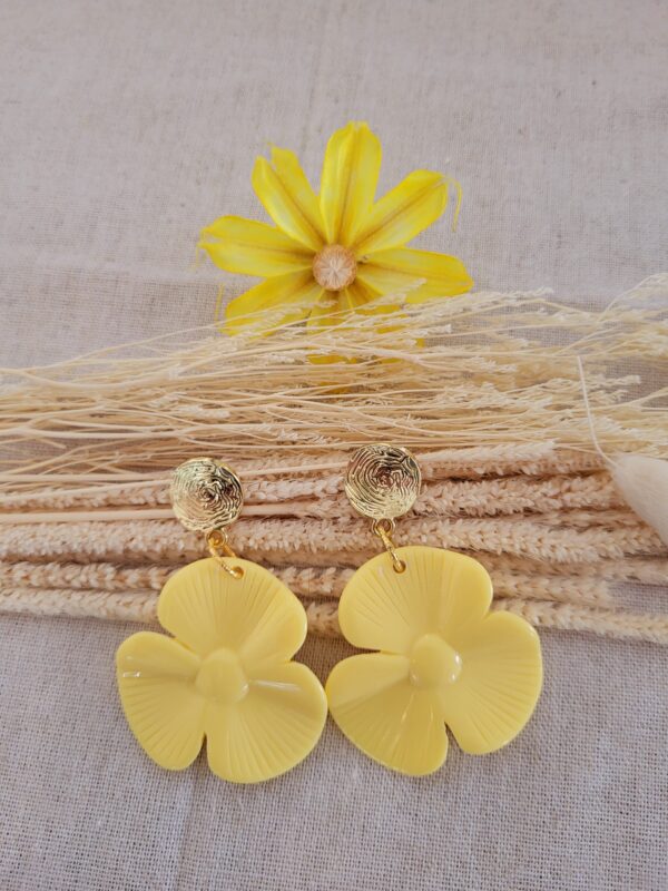 Bijoux tendance femme jaune