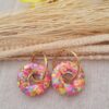 Boucles forme Donuts en resine