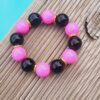Bracelet en perles acryliques
