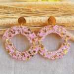 Modèle de boucles femme tendance