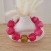 Bracelet femme tendance en perles cubiques