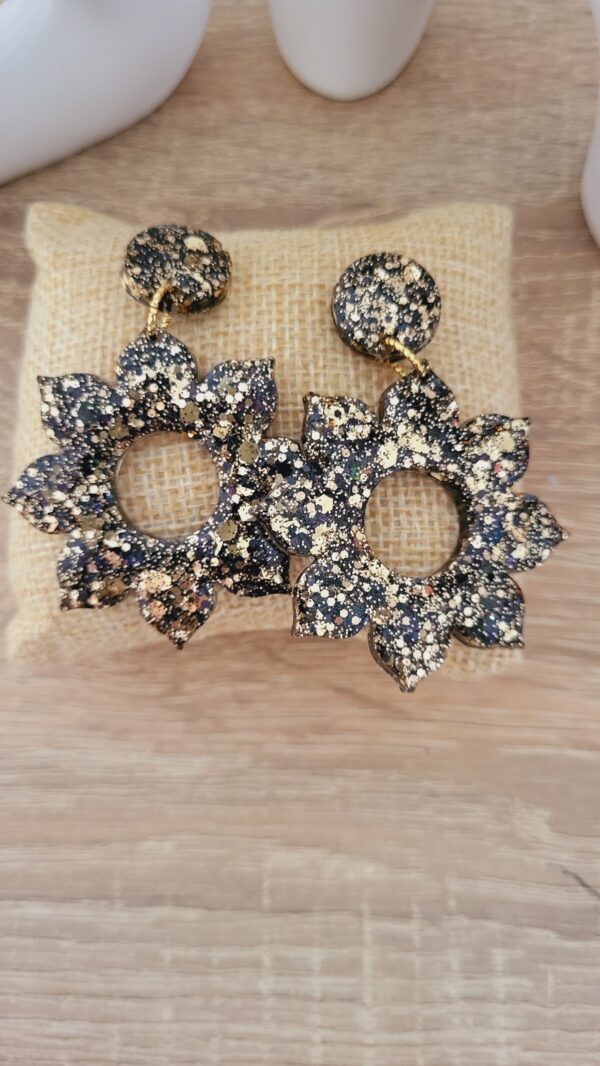 Paire de boucles tendance