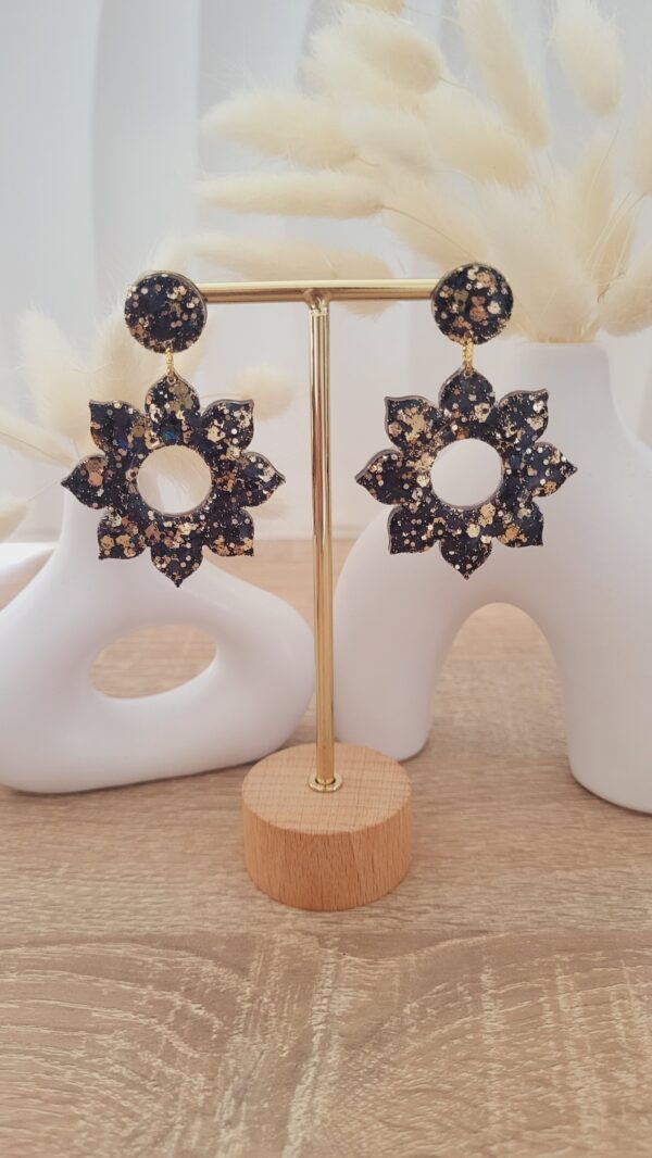 Paire de boucles tendance