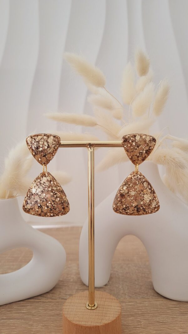 Paire boucles femme tendance