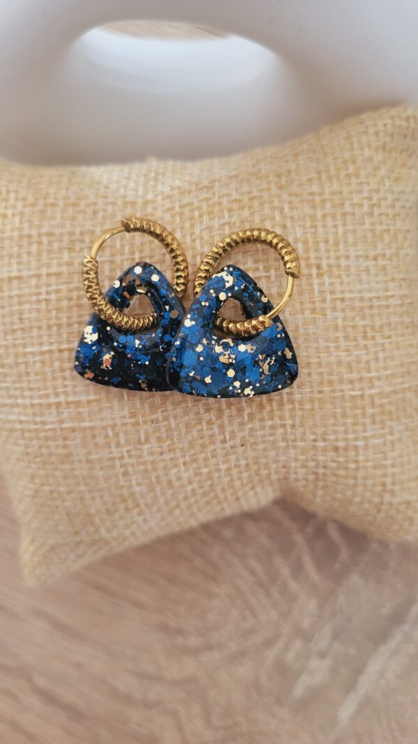 Paire de boucles femme tendance