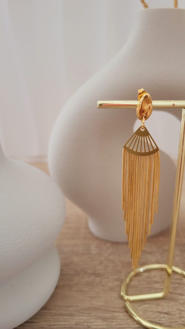 Modèle de boucles femme tendance